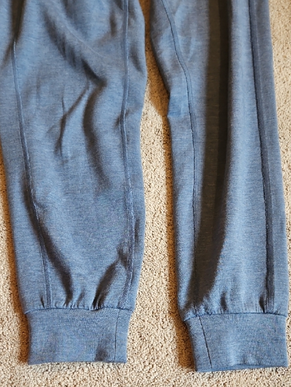 Travis Mathew Women's Blue Heather Jogger Track Pants - Picture 8 of 11